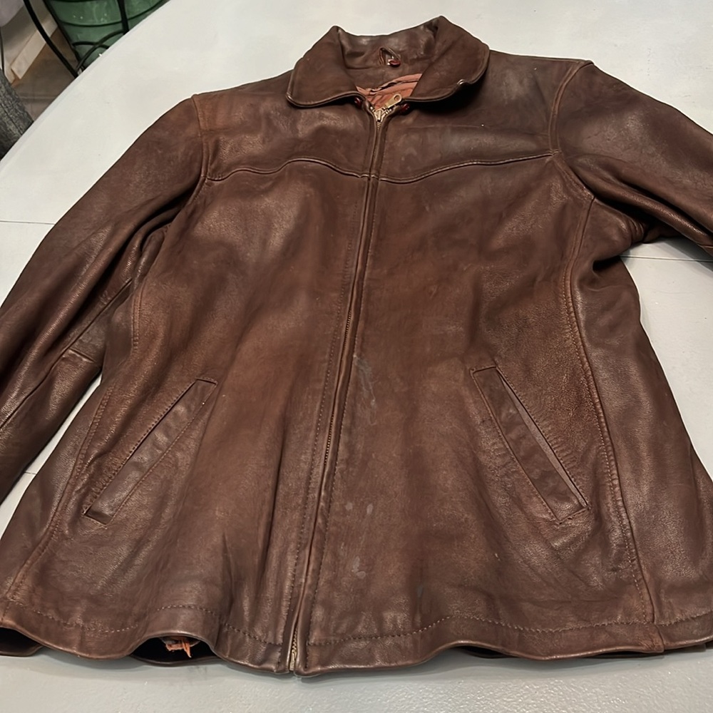 Leather jacket